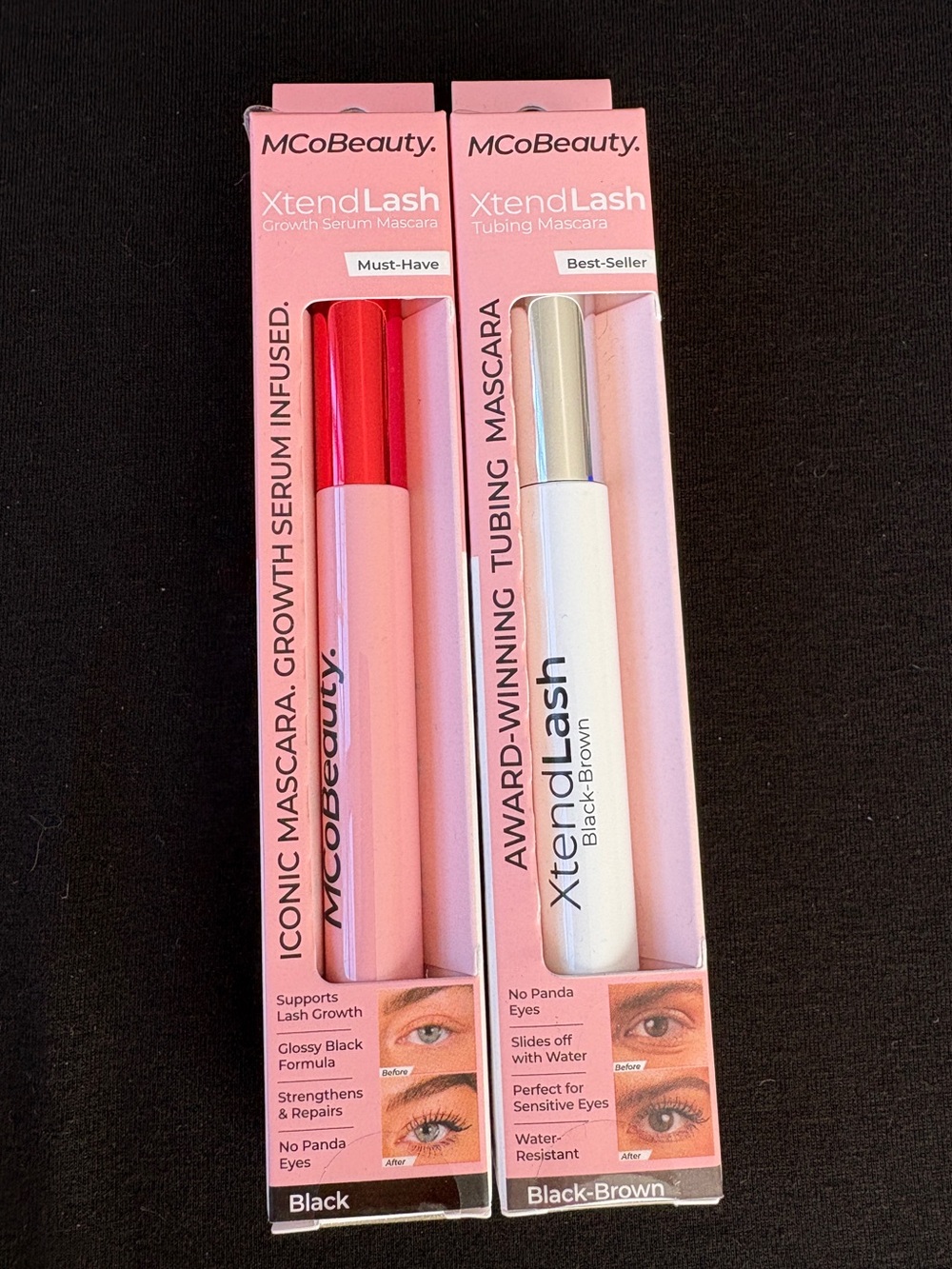 MCoBeauty XtendLash Growth Serum & Tubing Mascaras